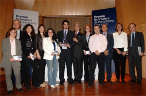 Rubén Nicolás, de Actualidad Económica, Premio Schroders de Periodismo 